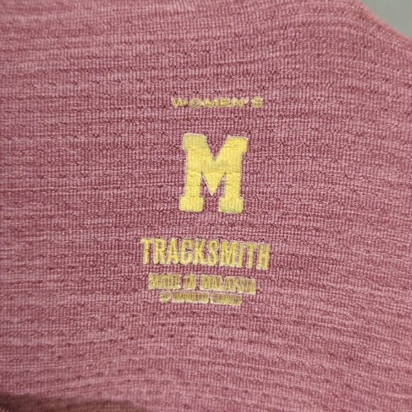 Tracksmith T-Shirt Women's M Burgundy Session Tee Run OKC MMXXIV - Picture 8 of 13